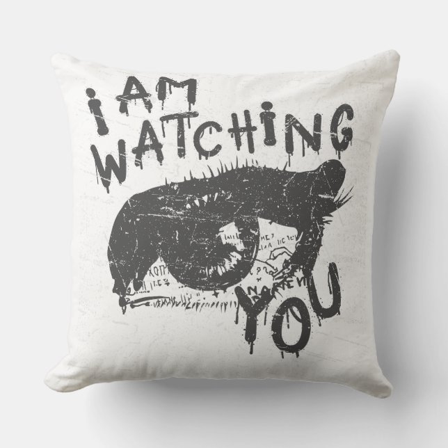 Throw Pillow, Throw Pillow 16" x 16" Kussen (Voorkant)