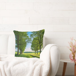 Throw Pillow Whispers of the Horizon Kussen