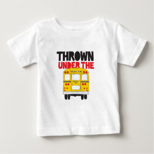 Throw under the Bus Yellow School Bus Funny Quote