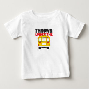 Throw under the Bus Yellow School Bus Funny Quote