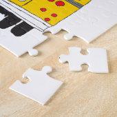 Throw under the Bus Yellow School Bus Funny Quote Legpuzzel (Zijkant)