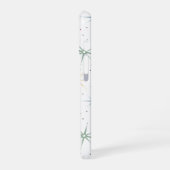 Throwback Atomic Starburst Midcentury Pattern iPhone 16 Hoesje (Linkerkant)