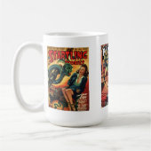 Throwback Space Aliens Retro Populaire Cultuur Mok (Links)