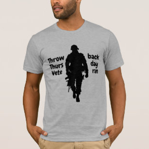 Throwback Thursday Veteran - Old School, voor alti T-shirt