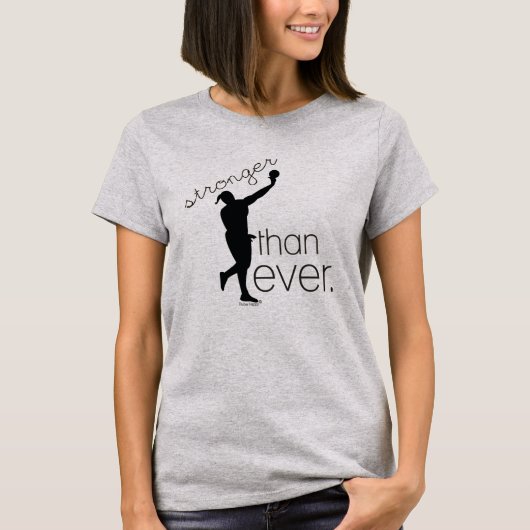 Thrower T-Shirt, voor dames T-shirt (Voorkant)