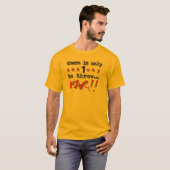 Throwers Gold T-shirt (Voorkant volledig)