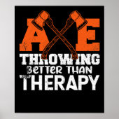 Throwing Better Than Therapy Poster (Voorkant)