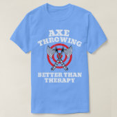 Throwing Better Than Therapy T-shirt (Design voorkant)