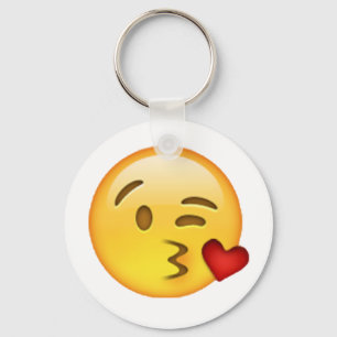 Throwing Kiss - Emoji Sleutelhanger