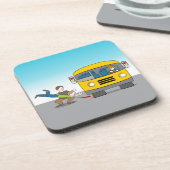 Thrown under Bus Bier Onderzetter (Linkerzijde)