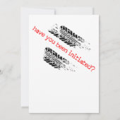 Thrown under the Bus Club Invite Kaart (Achterkant)