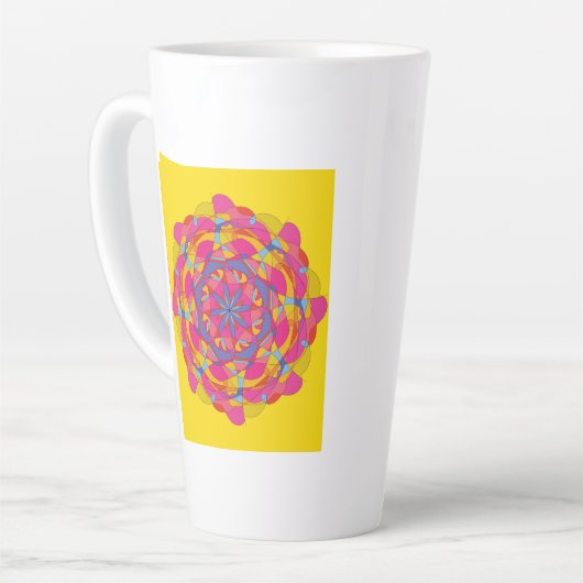 Throwpillow Latte Mok (Linkerhoek)