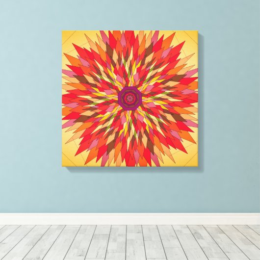 Throwpillows Canvas Afdruk (Insitu (Houten vloer))