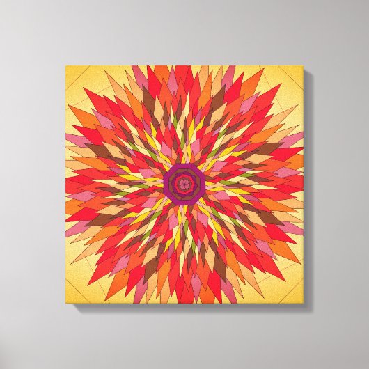 Throwpillows Canvas Afdruk (Voorkant)