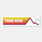 Thru Hike Bumpersticker (Voorkant)