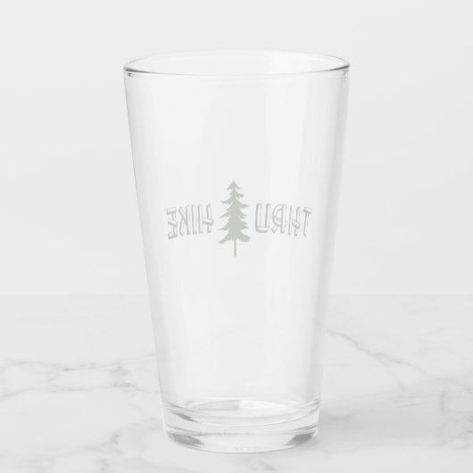 Thru Hike Glas (Achterkant)