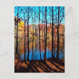 Thru Trees Briefkaart