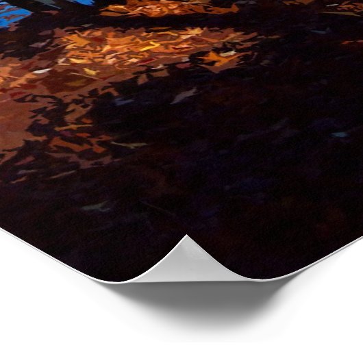 Thru Trees Poster (Hoek)