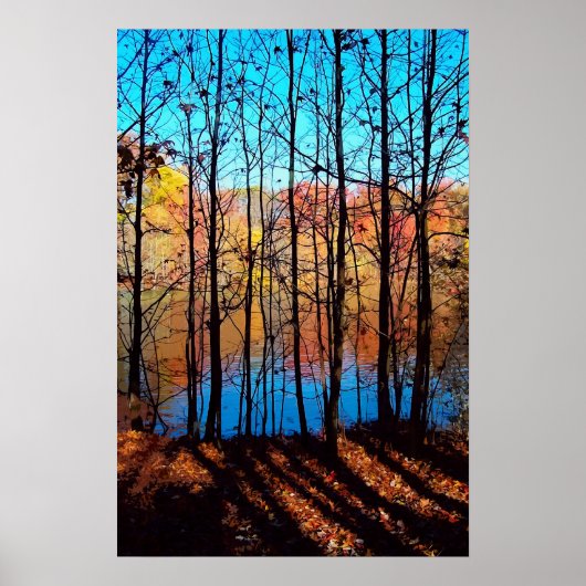 Thru Trees Poster (Voorkant)