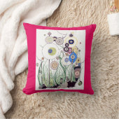 Thrush en Wanderlust Sierkussen (Deken)