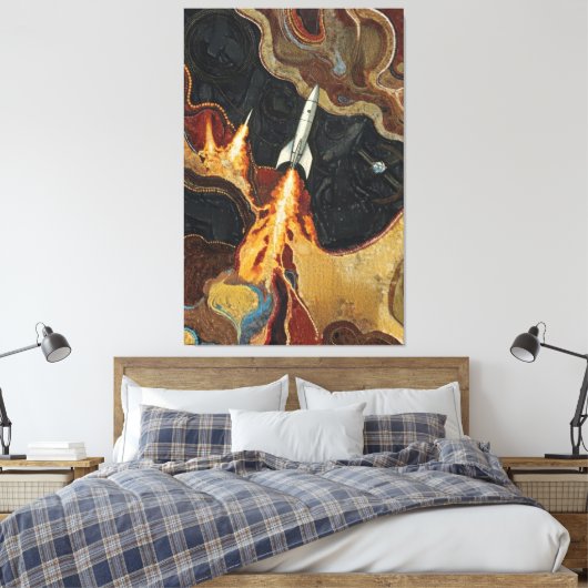 Thrusters canvasprint canvas afdruk (Insitu (Slaapkamer))
