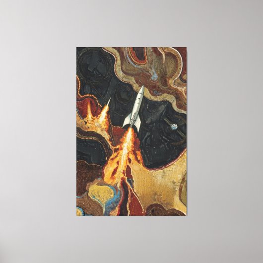 Thrusters canvasprint canvas afdruk (Voorkant)