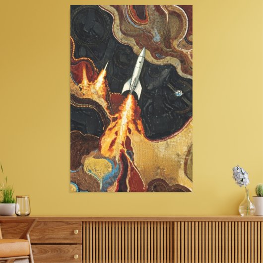 Thrusters canvasprint canvas afdruk (Insitu (Woonkamer))