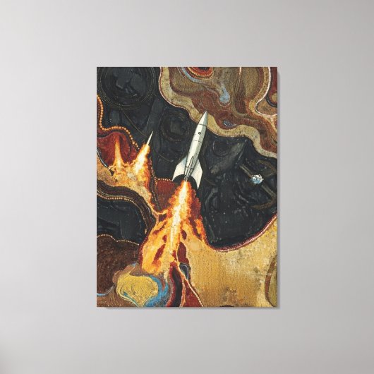 Thrusters canvasprint canvas afdruk (Voorkant)
