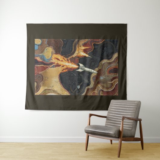 Thrusters tapestry wandkleed (In Situ (horizontaal))