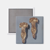 Thueringer Fibulas met vogelkoppen, Stoessen Magneet (Voorkant / Achterkant)