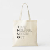 THUG - die nuttige man van de Unie Tote Bag (Achterkant)