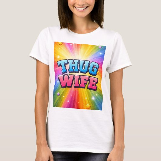 Thug Echtgenote T-shirt (Voorkant)