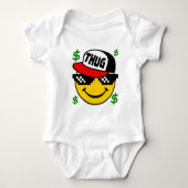 Thug Emoticon Romper (Voorkant)