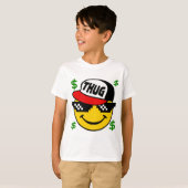 Thug Emoticon T-shirt (Voorkant volledig)