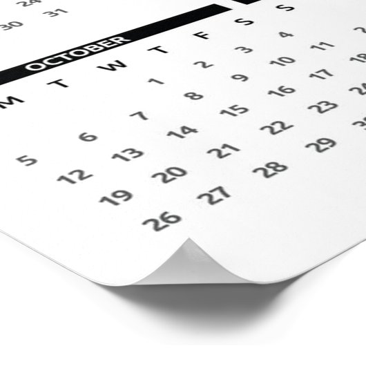 Thug Life 2025 kalender Poster (Hoek)