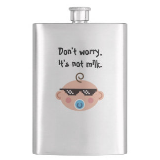Thug life baby flask flacon