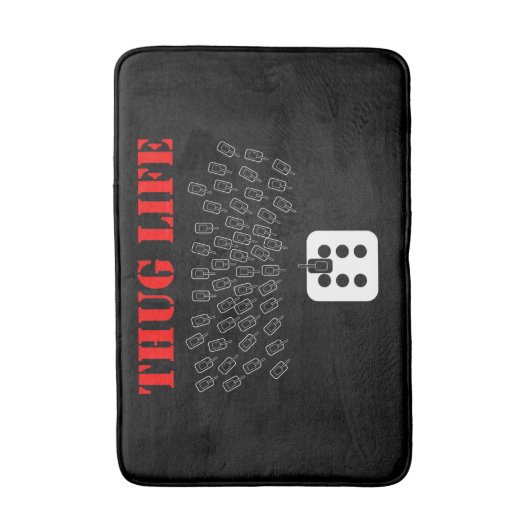 Thug Life Badmat (Voorkant Verticaal)