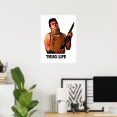 Thug Life Danny McBride in Pineapple Express Poster (Thuiskantoor)