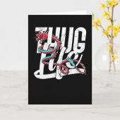 Thug Life Dragon Kaart (Gele Bloem)