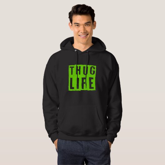 Thug Life Hoodie (Voorkant volledig)