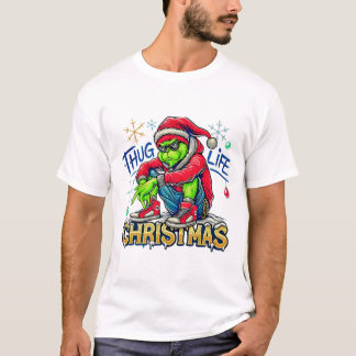 Thug life kerst T-shirts