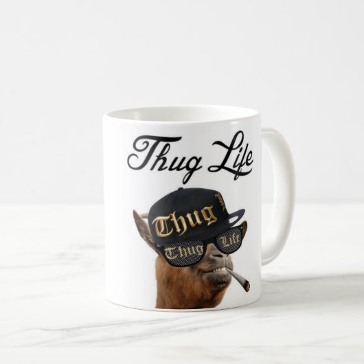 Thug Life Koffiemok (Voorkant rechts)