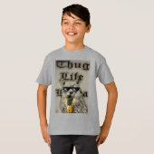 Thug Life Llama T-shirt (Voorkant volledig)