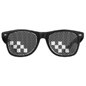 Thug Life meme tinten Retro Zonnebril (Voorkant)