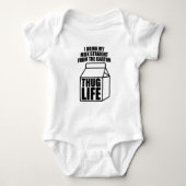 Thug Life Milk Carton Romper (Voorkant)