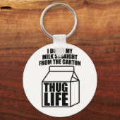 Thug Life Milk Carton Sleutelhanger (Voorkant)