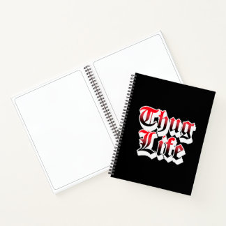 Thug Life Notebook Notitieboek