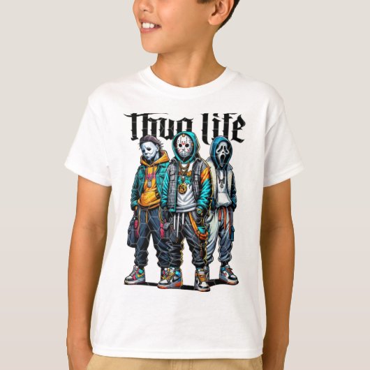 THUG LIFE T-SHIRT (Voorkant)