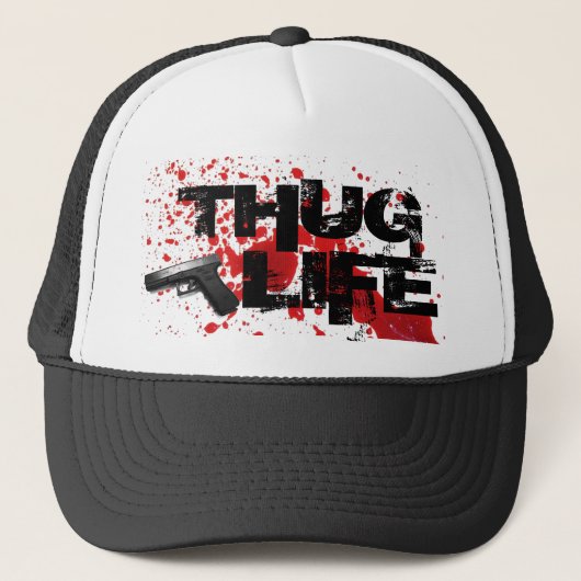 THUG LIFE TRUCKER PET (Voorkant)