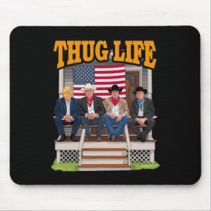 Thug Life Trump Vance Kennedy Elon Shirt Muismat